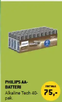 XL-BYG Philips aa- batteri tilbud