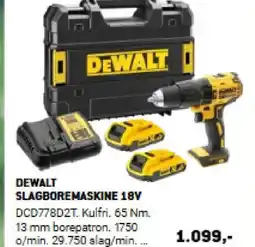 XL-BYG Dewalt slagboremaskine 18v tilbud