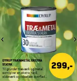 XL-BYG Dyrup træe&metal ekstra stærk tilbud