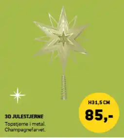 XL-BYG 3d julestjerne tilbud
