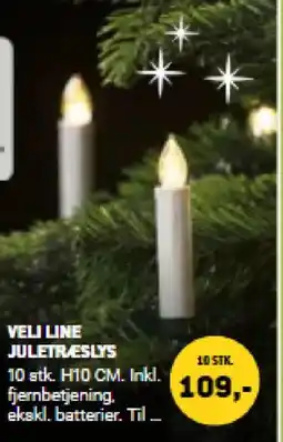 XL-BYG Veli line juletreslys tilbud