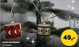 XL-BYG Lyskæde med trommer tilbud