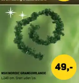 XL-BYG Nsh nordic granguirlande tilbud