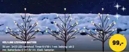 XL-BYG Veli line lystræer batteri tilbud