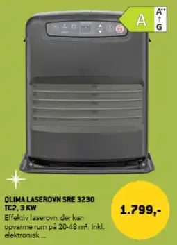 XL-BYG Qlima laserovn sre 3230 tc2, 3 kw tilbud