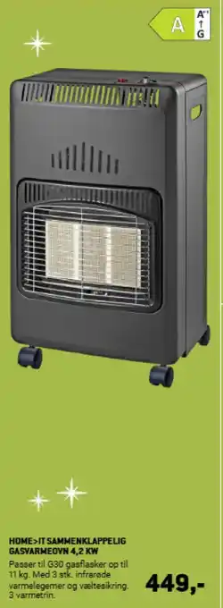 XL-BYG Home >it sammenklappelig gasvarmeovn 4,2 kw tilbud