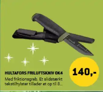 XL-BYG Hultafors friluftskniv ok4 tilbud