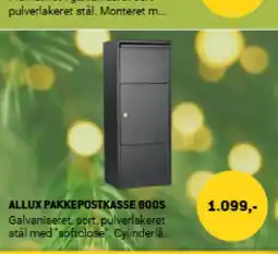 XL-BYG Allux pakkepostkasse 800s tilbud