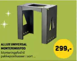 XL-BYG Allux universal monteringsfod tilbud