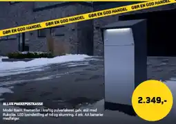 XL-BYG Allux pakkepostkasse tilbud