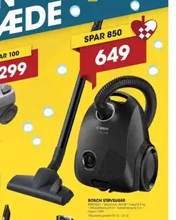 Punkt1 Bosch støvsuger bgbs2lb1 tilbud