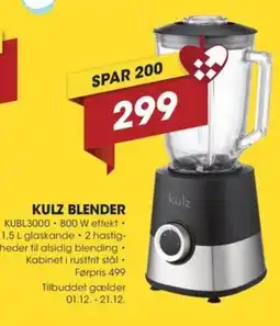 Punkt1 Kulz blender kubl tilbud