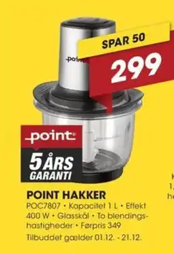 Punkt1 Point hakker tilbud