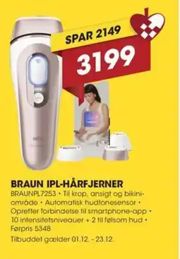 Punkt1 Braun ipl-hårfjerner tilbud