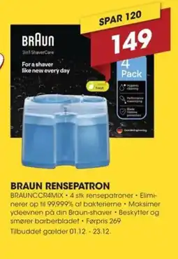Punkt1 Braun rensepatron tilbud