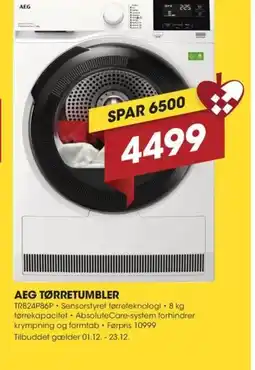 Punkt1 Aeg tørretumbler tilbud