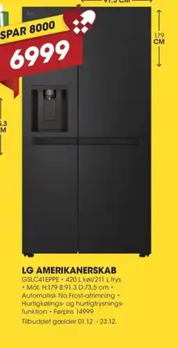 Punkt1 Lg amerikanerskab tilbud