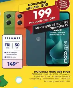 Punkt1 Motorola moto g06 64 gb tilbud