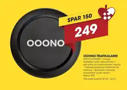 Punkt1 Ooono trafikalarm tilbud