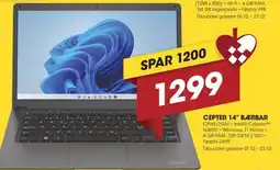 Punkt1 Cepter 14" bærbar tilbud