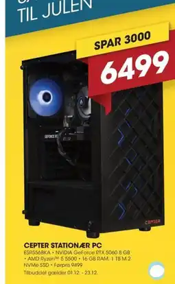 Punkt1 Cepter stationær pc tilbud