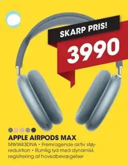 Punkt1 Apple airpods max tilbud