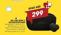 Punkt1 Jbl vibe buds 2 hovedtelefoner tilbud