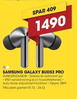 Punkt1 Samsung galaxy buds3 pro tilbud