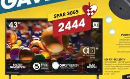 Punkt1 Lg 43" 4k led tv tilbud