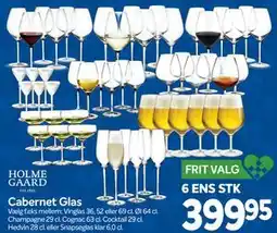 Din Isenkræmmer Cabernet Glas tilbud