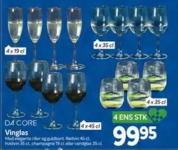 Din Isenkræmmer Vinglas tilbud