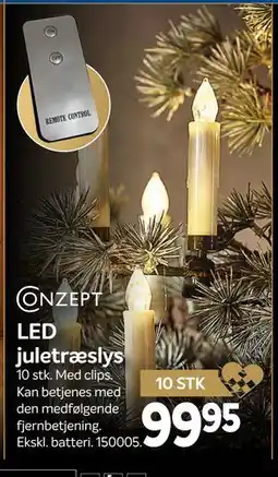 Din Isenkræmmer LED juletræslys tilbud