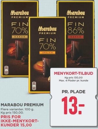 MENY Marabou Premium tilbud