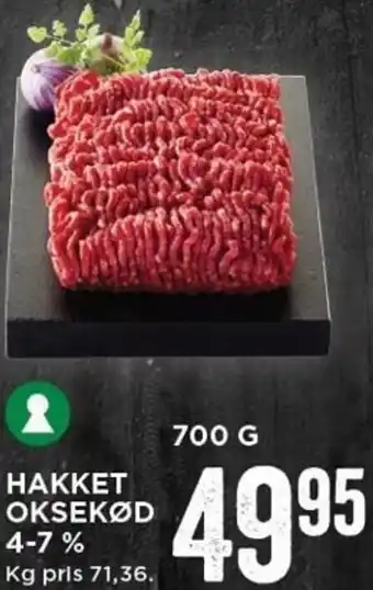 MENY Hakket Oksekød 700 g tilbud