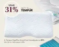 SENG Tempur ErgoPlus SmartCool hovedpude tilbud
