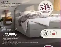 SENG VIVA PREMIUM KONTINENTALSENG tilbud