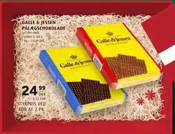 Scandinavian Park GALLE & JESSEN PÅLÆGSCHOKOLADE tilbud