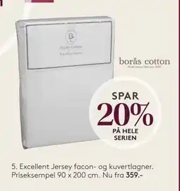 SENG Excellent Jersey facon- og kuvertlagner tilbud