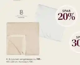 SENG Ib Laursen sengetæppe tilbud