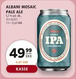 Scandinavian Park ALBANI MOSAIC PALE ALE tilbud