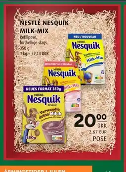 Scandinavian Park NESTLÉ NESQUIK MILK-MIX tilbud