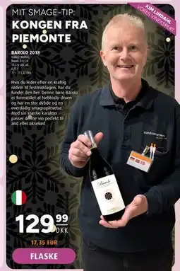 Scandinavian Park BAROLO 2018 tilbud