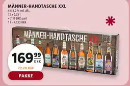 Scandinavian Park MÄNNER-HANDTASCHE XXL tilbud