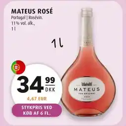 Scandinavian Park MATEUS ROSÉ tilbud