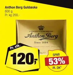 Calle Anthon Berg Guldæske tilbud