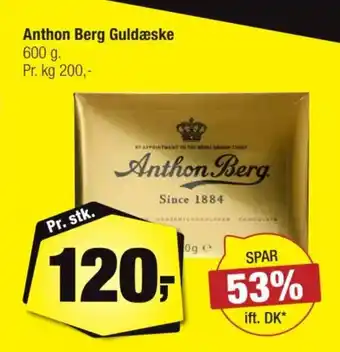 Calle Anthon Berg Guldæske tilbud
