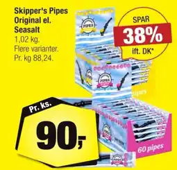 Calle Skipper's Pipes Original el. Seasalt tilbud