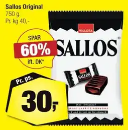 Calle Sallos Original tilbud