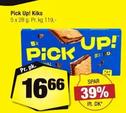 Calle Pick Up! Kiks tilbud