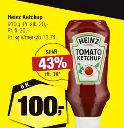 Calle Heinz Ketchup tilbud